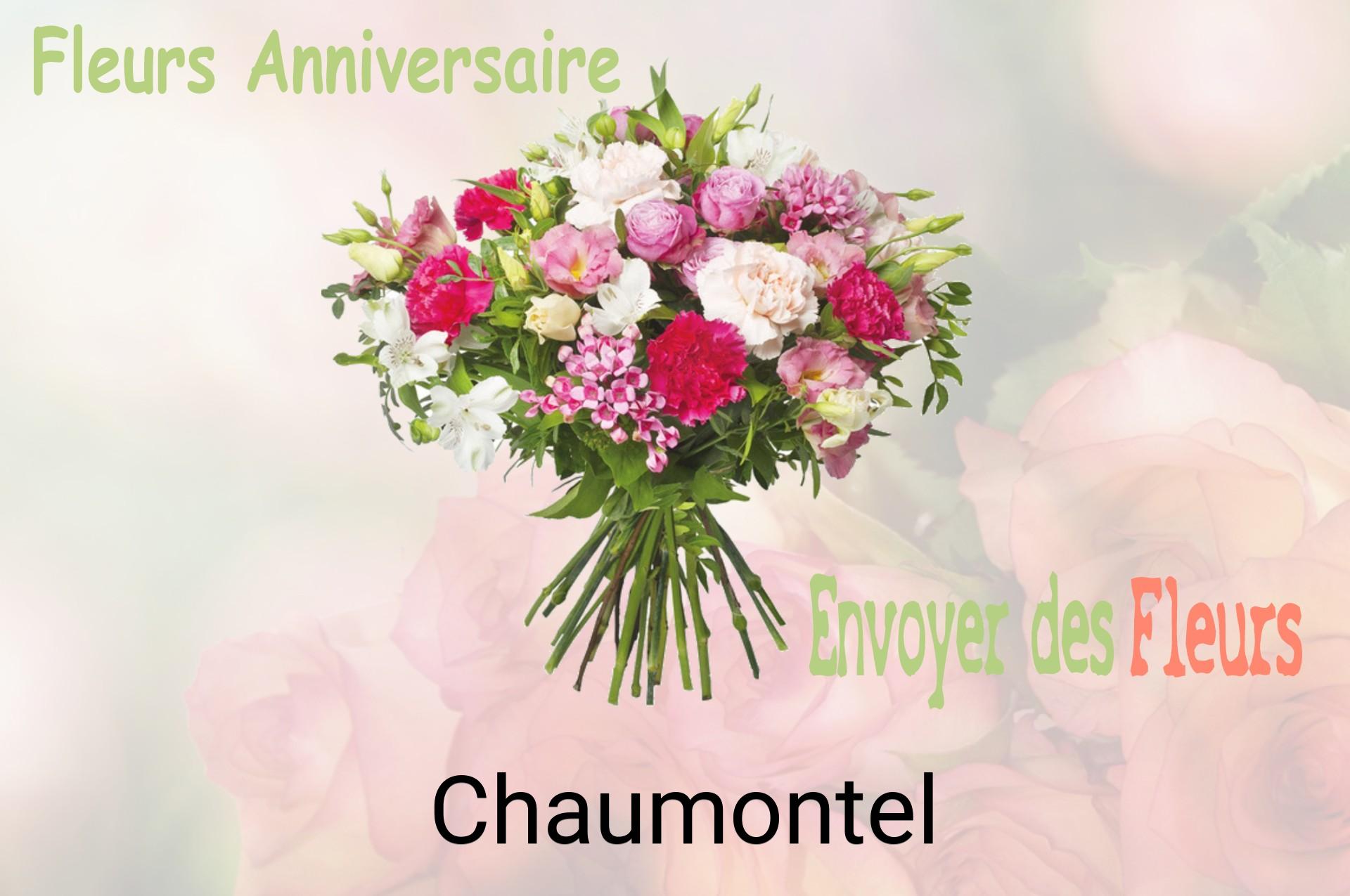 Bouquet de fleurs d’anniversaire livré à Chaumontel