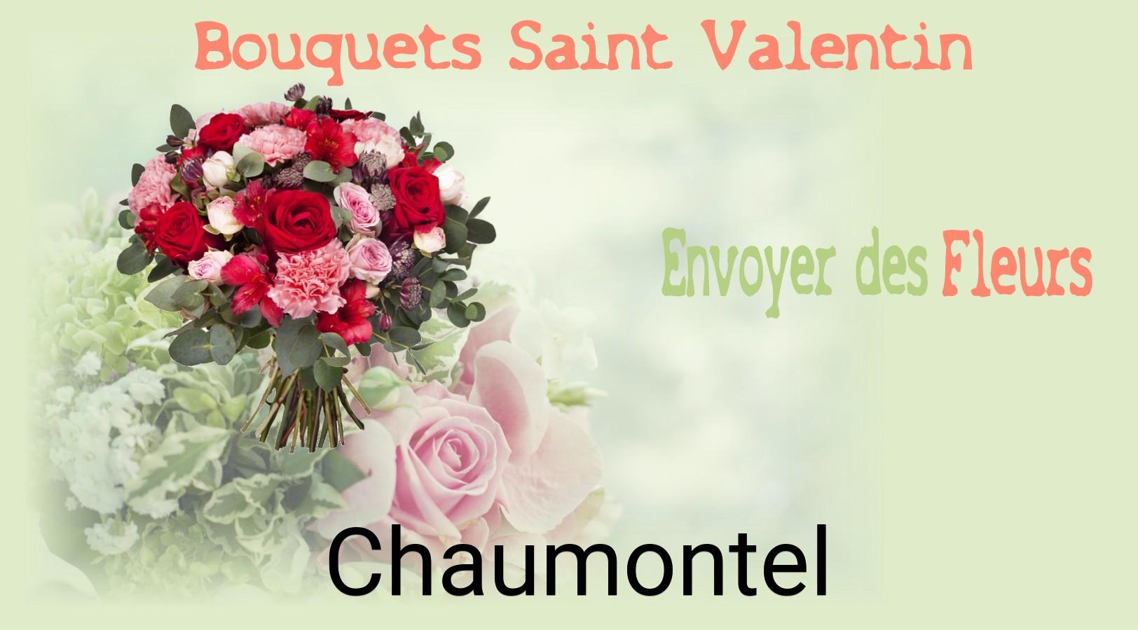 Roses de Saint-Valentin livrées à Chaumontel